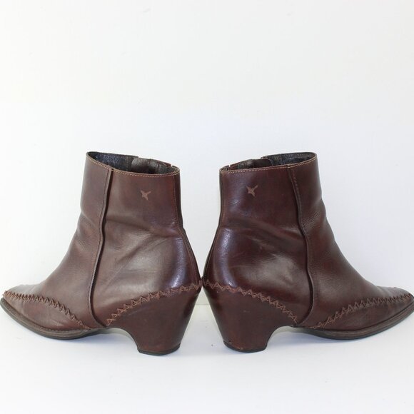 Pikolinos Brown Leather Ankle Boots (EU 39 / 8.5 US) - Picture 3 of 10